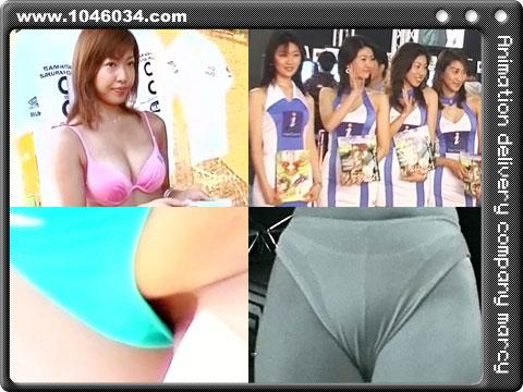 レースクイーンの赤外線盗撮映像！森下千里も被害に