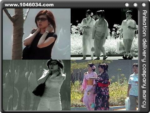 スケスケ赤外線カメラ！街の女性のスケスケパンティ！